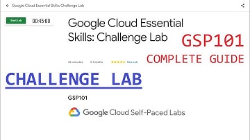 Google Cloud Essential Skills: Challenge Lab [GSP101]