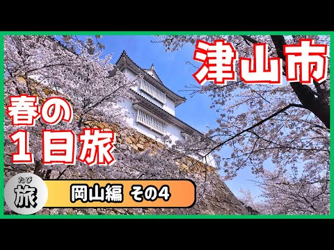 【岡山旅④】津山城からホルモンうどんまで!津山の魅力を一気に味わう旅〈大道芸人夫婦旅〉| 津山城跡 | 自然のふしぎ館 | まなびの鉄道館 | ホルモンうどん | 元気くん | 湯郷温泉 |