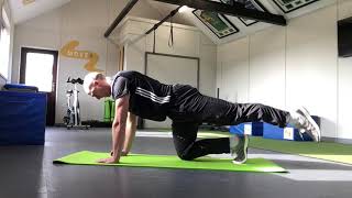 4 Point Hip Extension | Glute & Core Activation Exercise | Move4 Physio