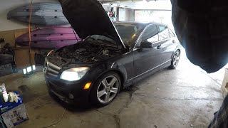 Mercedes C300 Intake manifold replacement