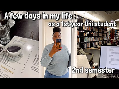 a few days in a life of a 1st year uni student 📚|| Uni Chronicles
