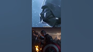 Darth Vader vs Captain America | #battle #shorts