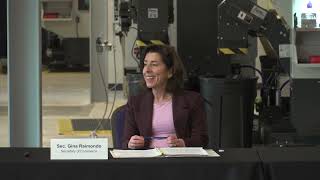 ACC Impact Lab Manufacturing Discussion with Gina Raimondo, U.S. Secretary of Commerce