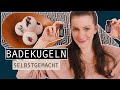 Badekugeln selber machen, mit ätherischen Ölen (von dōTERRA) + Trockenblumen