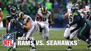 Todd Gurley Hurdles Earl Thomas & Then Fumbles The Ball Rams Vs. Seahawks Nfl
