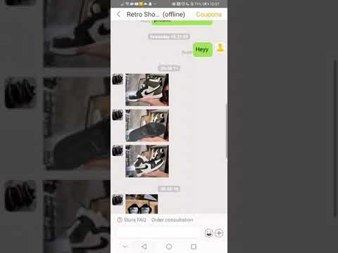 dhgate airjordan sellers working together and showing fake pictures of the same photo