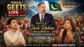 LIVE 🔴 Nonstop Pakistan Visit Special Ismaili Geets 2026 Dandiya Raas Celebration | Superhit geets