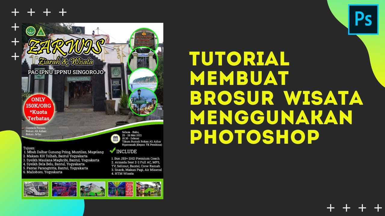 Tutorial Membuat Brosur Wisata Menggunakan Photoshop Part 1 Ladyoak