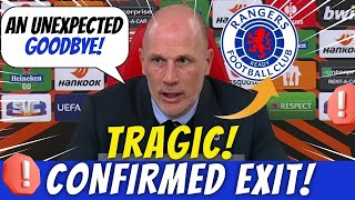 😱JUST OUT! SAD NEWS! STAR PACKING BAGS! RANGERS FC