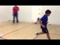 Faheem khan squash speer training 1