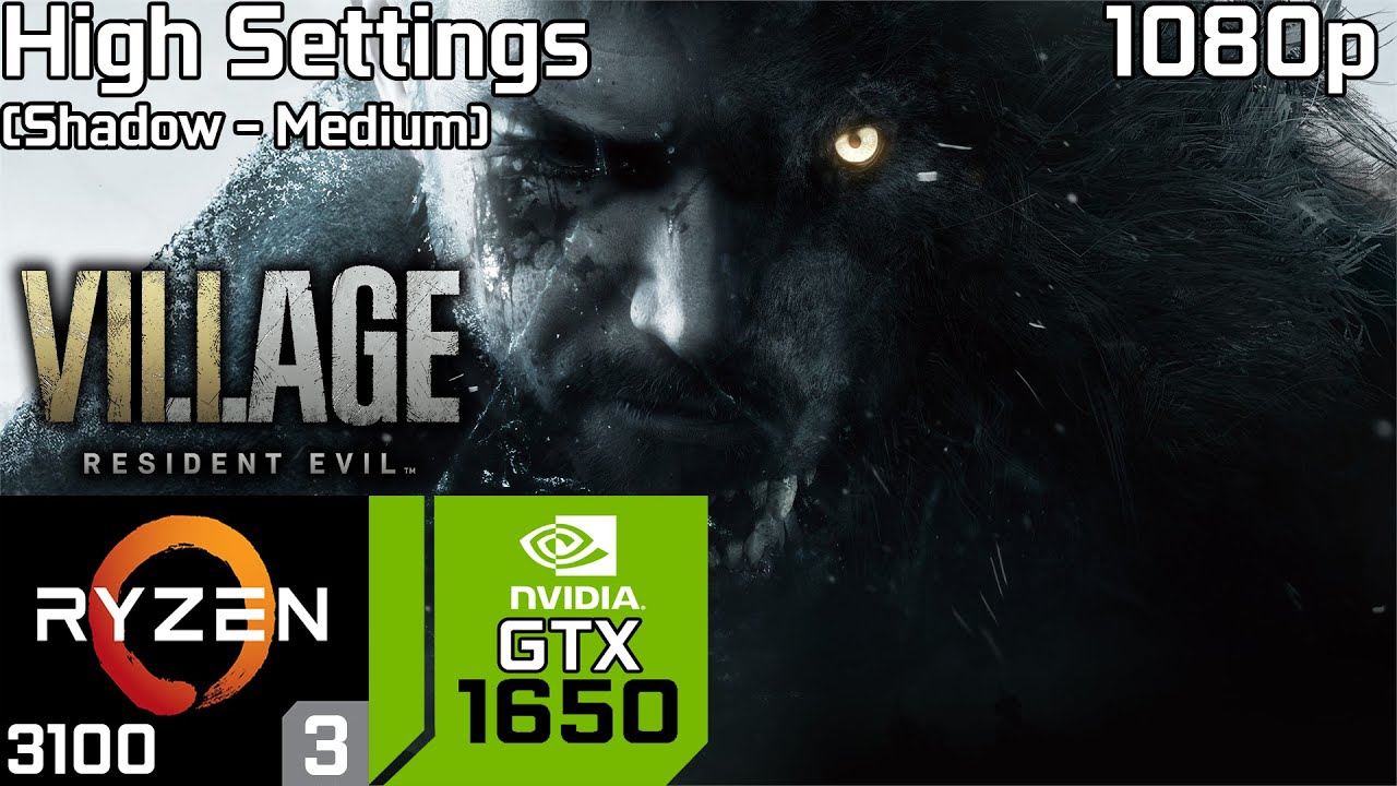 Resident Evil Village on GTX 1650 | 1080p - High Settings (Shadow