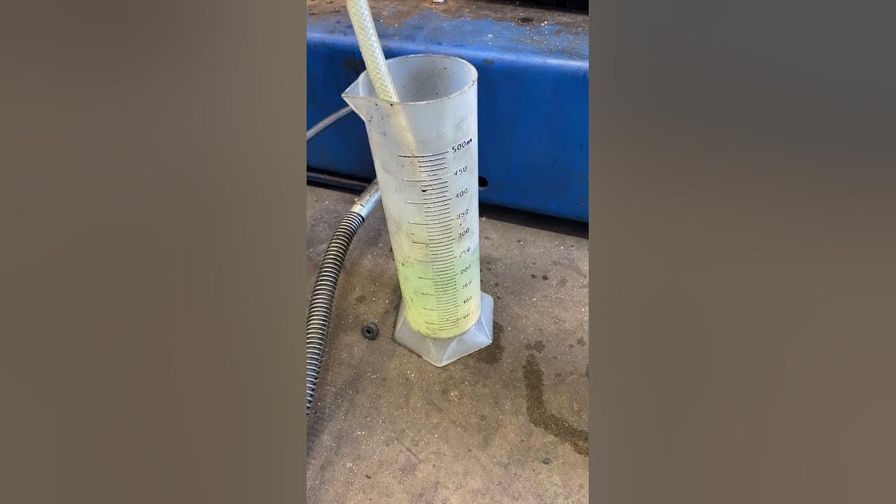 6 7 cummins injector return flow test youtube