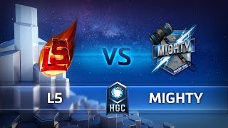 HGC Korea – Phase 1- Game 5 - Mighty vs L5