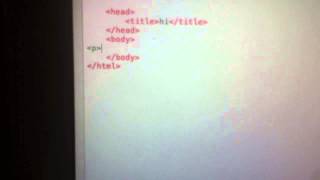 How to Code easily on a Macbook using HTML: Phase 1!