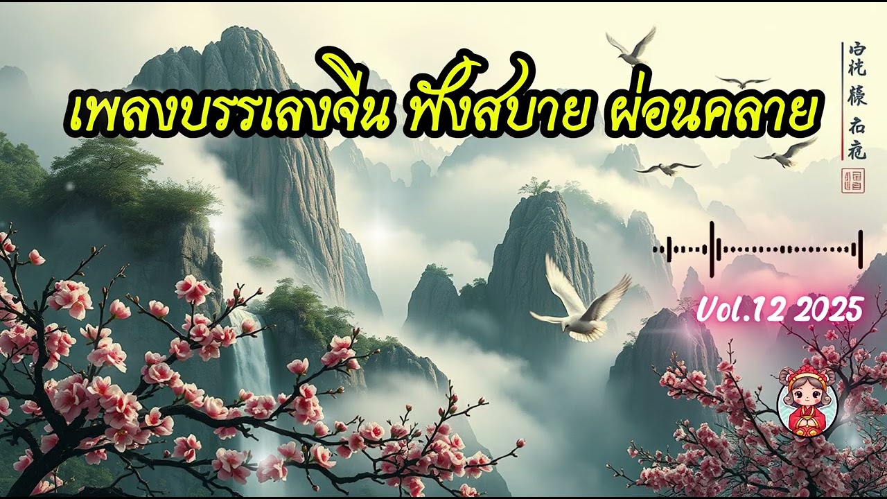 เพลงทำงาน ผ่อนคลาย Vol.12❤️ ดนตรีบรรเลงจีน ไม่มีโฆษณาคั่น ฟังแล้วสบายใจ  #เพลงฮิต #เพลงจีน #เพลงใหม่