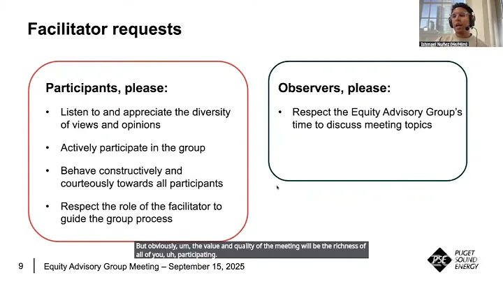 09.15 Equity Advisory Committee Public Meeting