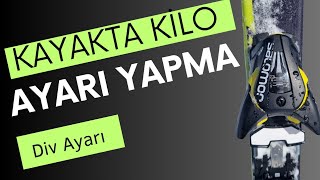 Kayak Takımında Kilo Din Ayarı Nasıl Yapılır ? I I How To Adjust Ski Din