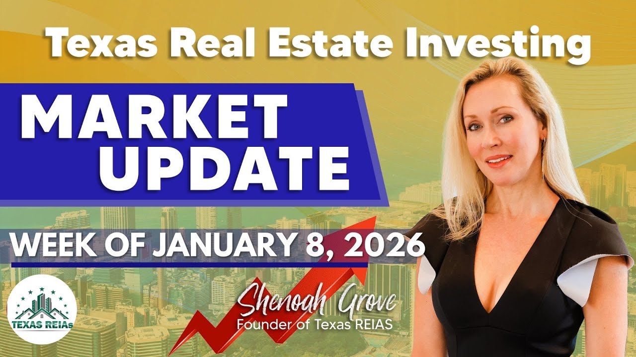 Texas REIAs Market Update January 8, 2026