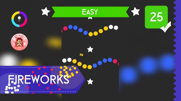 COLOR SWITCH | Part 25 (Easy - Fireworks 001-028) | WalkThrough