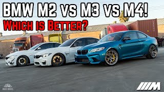 BMW M2 vs M3 vs M4: Which is Better?