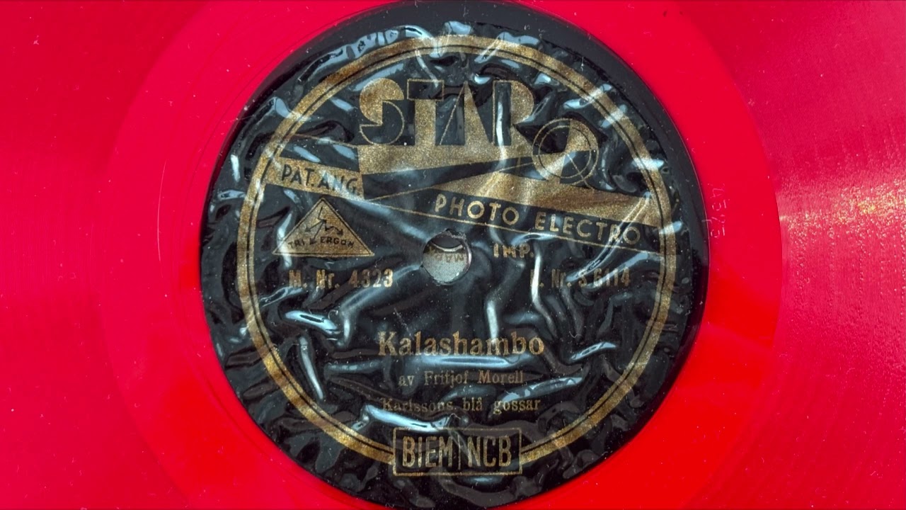 Kalashambo - Karlssons blå gossar [1931]