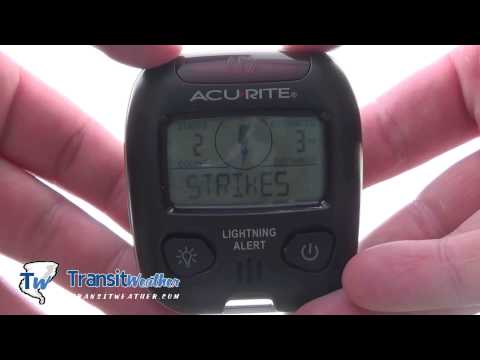 AcuRite Portable Lightning Detector 02020 (test)