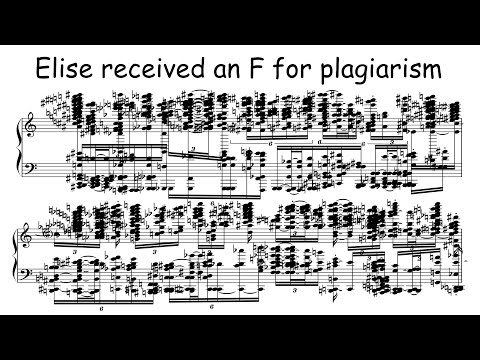 Für Elise but Elise copied her friend's homework - Day 25 | 30-Day Composition Challenge