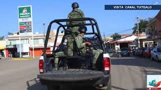 Policías y militares sitian comunidad de Ziracuaretiro Michoacán