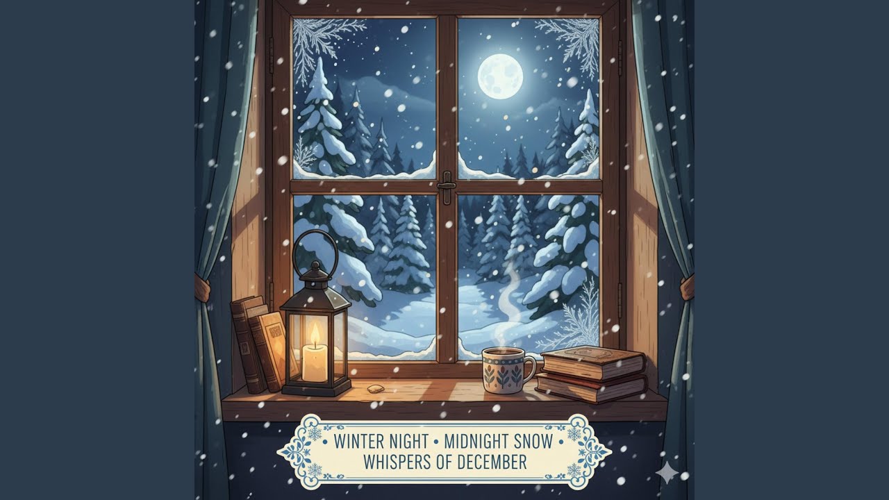Winter Night Midnight Snow Whispers of December