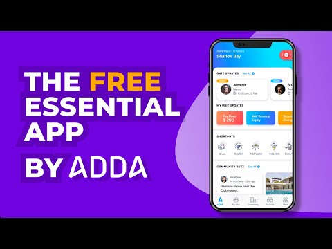 ADDA Launches The Essential App [Free Apartment Management App For Gated Communities]