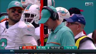 2016 – Week 3 –  Browns 24 @ Dolphins 30