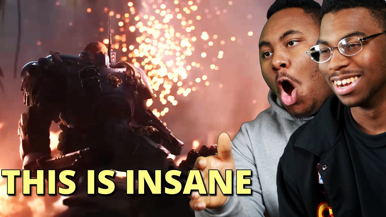 (НЕ ПОКЛОННИКИ WARHAMMER) Реакция на все кинематографические трейлеры Warhammer 40k