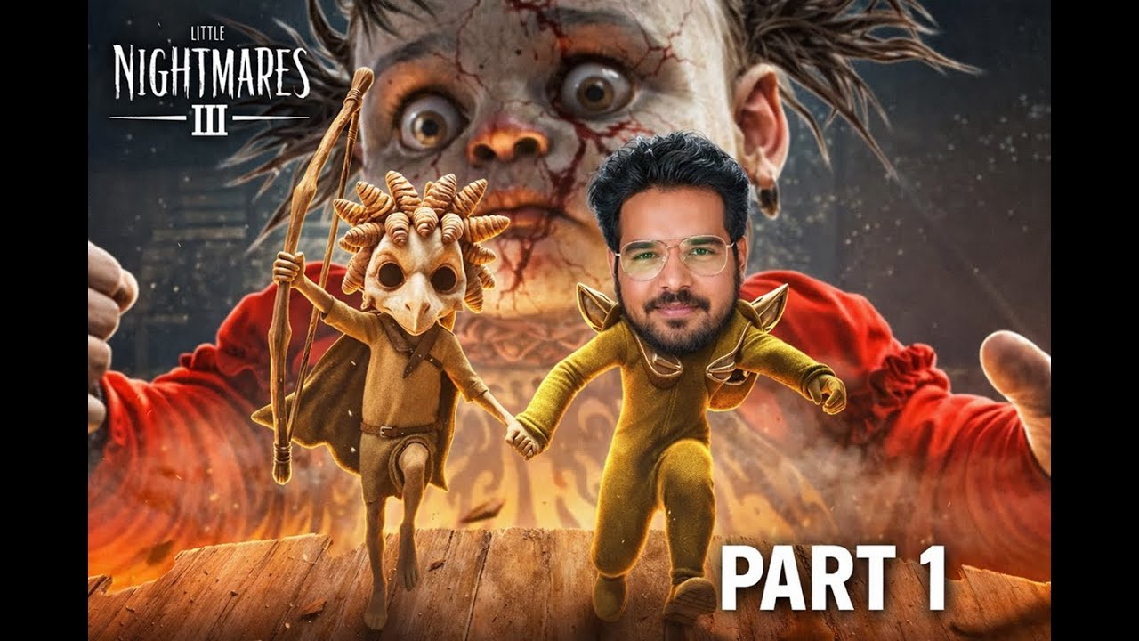 HOW DO I RUN FROM THIS!? | Little Nightmares 3 Part 1