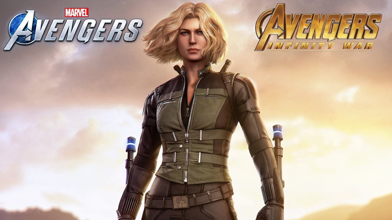 Marvel's Avengers Black Widow Avengers Infinity War Skin Available December 16