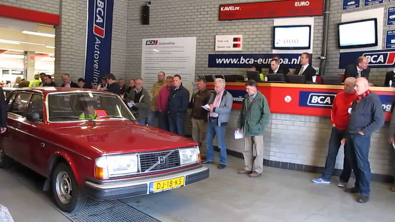 Volvo 244 GL 1979 auctioning @ Dutch classics & oldtimers auction - YouTube