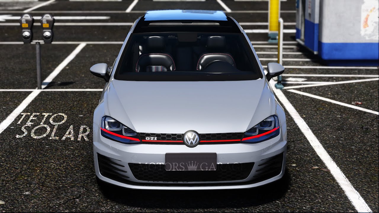 GTAV PC Volkswagen Golf MK7 GTI Teto Solar Sunroof YouTube