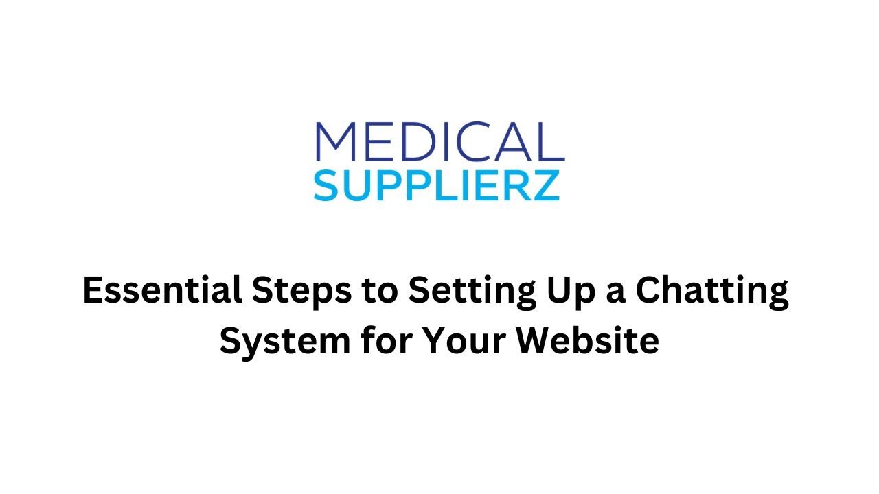 Essential Steps to Setting Up a Chatting System for Your Website - # ...