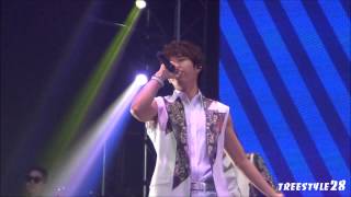 131012 INFINITE ONE GREAT STEP in Taipei Nothing's Over Woohyun Fancam