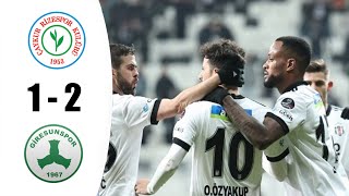 Çaykur Rizespor Vs Giresunspor 1-2 Maç Özeti̇ Spor Toto Süper Lig - 2122 - Highlights Extended