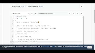 XOR EQUAL||PALINT|| September Challenge 2021 || CODE CHEF|| SOLUTION IN C/C++