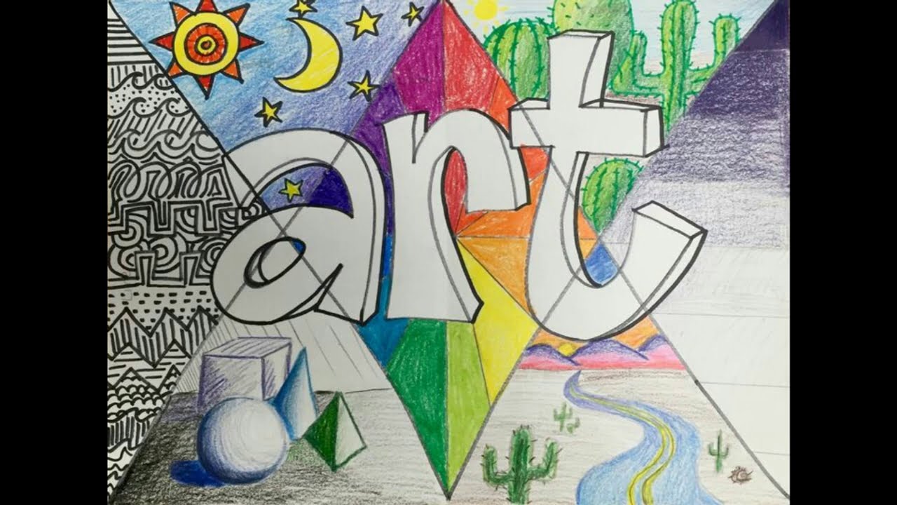 امتحان قدرات كلية فنون جميلة وتربية فنية 2020 Youtube