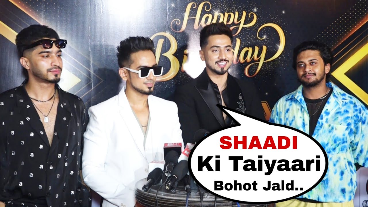 Mr Faisu,Hasnain,Faiz Arrive At Adnaan Shaikh Birthday Party