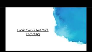 Understanding De-escalation & Proactive Reactive Strategies