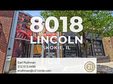8018 Lincoln Avenue, Skokie, IL home video tour