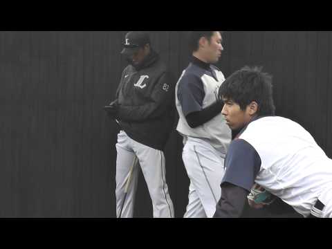 西武ﾗｲｵﾝｽﾞ春季ｷｬﾝﾌﾟ 増田投手ﾌﾞﾙﾍﾟﾝ投球 2015年2月7日⑤