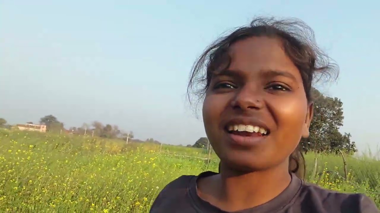#aaj mai apne khet ko gayi #sakshi kumari #deshi vlogs 