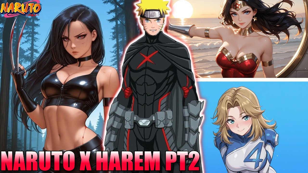 QHPS NARUTO X HAREM DE MARVEL PT2