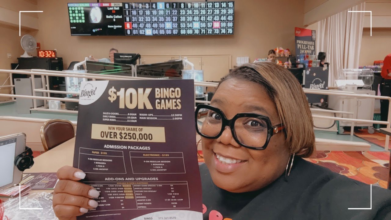 4/22/23 Part 1 250K Bingo Turning Stone Casino YouTube