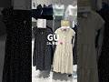 GU新作ティアードワンピース👗#gu #guコーデ #プチプラ #ファッション