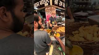 Ram Mishthan Bhandar ki ￼ Beda Puri or Aloo ki Saji Agra ￼#viralfood #streetfood #food #foodie #agra